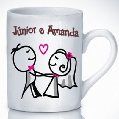 Caneca Personalizada Casamento e Noivado