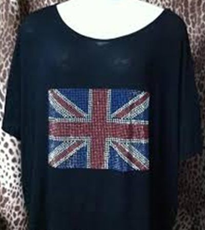 T-shirt Bandeira Inglaterra